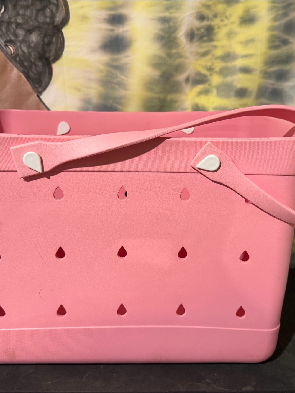 Pink Women's Casual Tote Bag